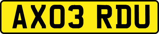 AX03RDU