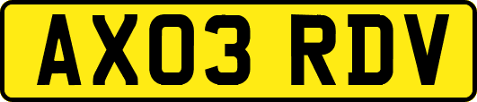 AX03RDV