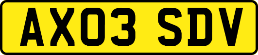 AX03SDV