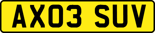 AX03SUV