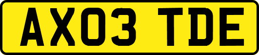 AX03TDE