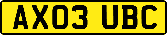 AX03UBC