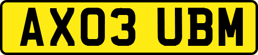 AX03UBM