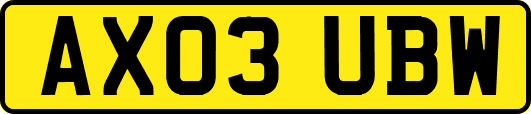 AX03UBW