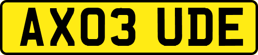 AX03UDE