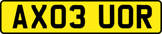 AX03UOR