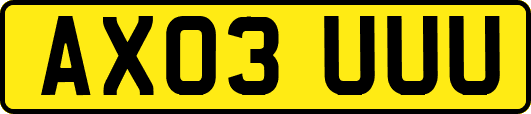 AX03UUU