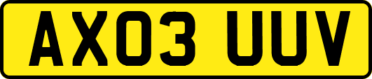 AX03UUV