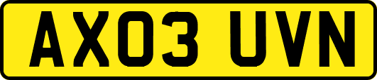 AX03UVN