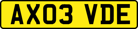 AX03VDE
