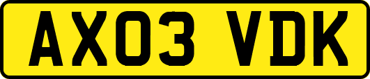 AX03VDK