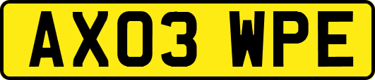 AX03WPE