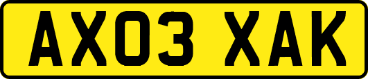 AX03XAK