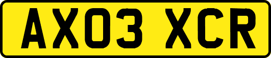 AX03XCR