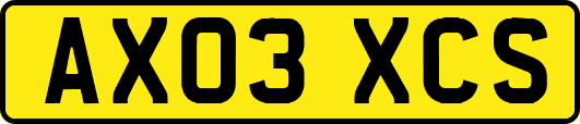 AX03XCS