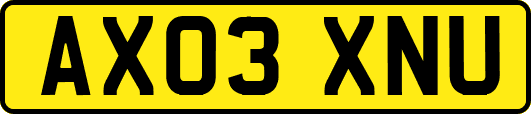 AX03XNU