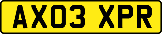 AX03XPR