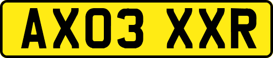 AX03XXR