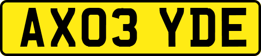 AX03YDE
