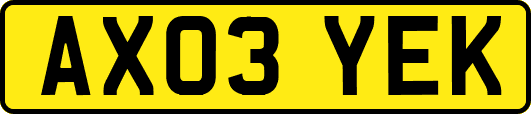 AX03YEK