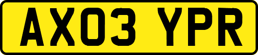 AX03YPR