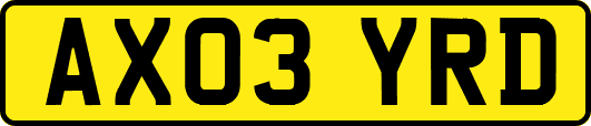 AX03YRD