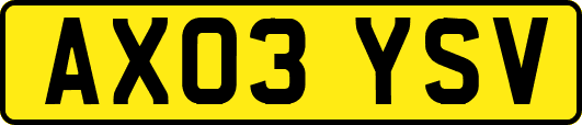 AX03YSV