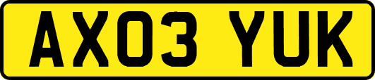 AX03YUK