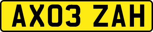 AX03ZAH