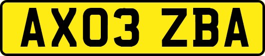 AX03ZBA