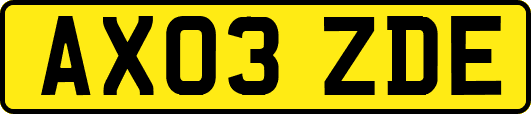 AX03ZDE