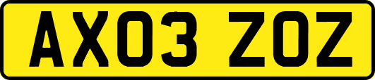 AX03ZOZ