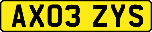 AX03ZYS