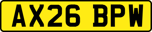 AX26BPW