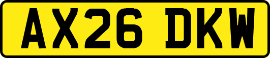 AX26DKW