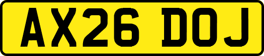 AX26DOJ