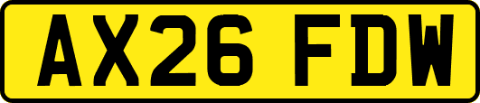 AX26FDW