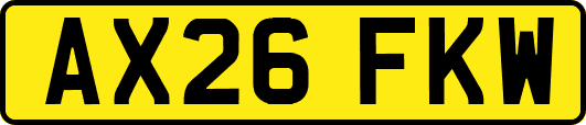 AX26FKW