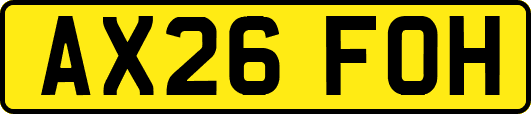AX26FOH
