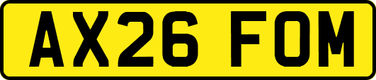 AX26FOM