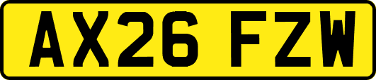 AX26FZW