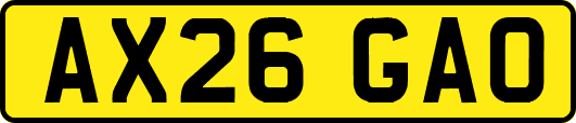 AX26GAO