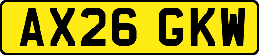AX26GKW