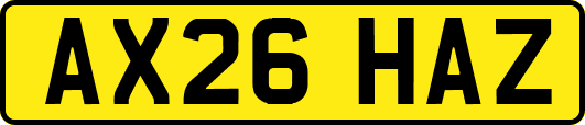 AX26HAZ