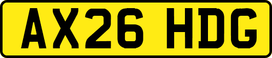 AX26HDG