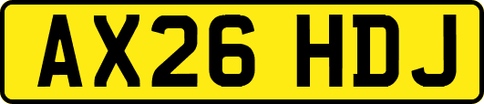 AX26HDJ