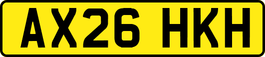 AX26HKH