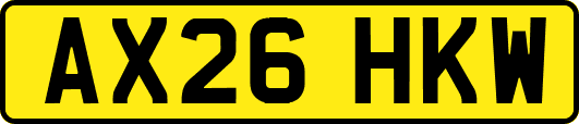 AX26HKW