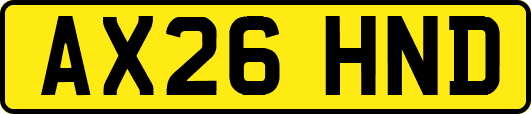 AX26HND