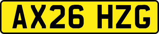 AX26HZG